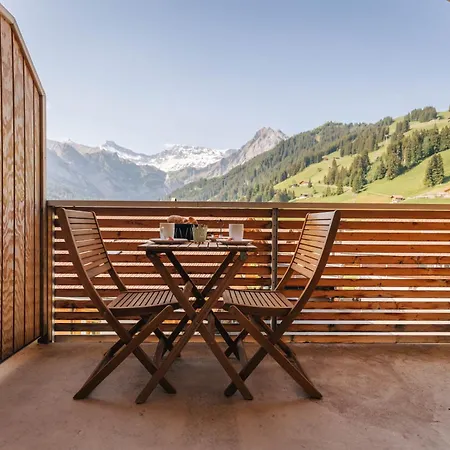 Chuenislodge3 Neu&stilvoll, 2balkone, Echtes Bijou Mit Top-aussicht アデルボーデン