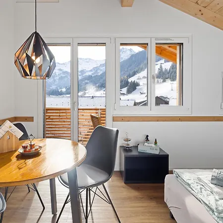 Chuenislodge3 Neu&stilvoll, 2balkone, Echtes Bijou Mit Top-aussicht 阿德尔博登